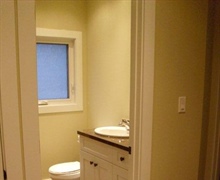 Rental property: Main floor bathroom.